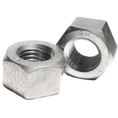 8MHHN8118 1-1/8"-8 A194 Grade 8M Heavy Hex Nut, 8 TPI, 316 Stainless